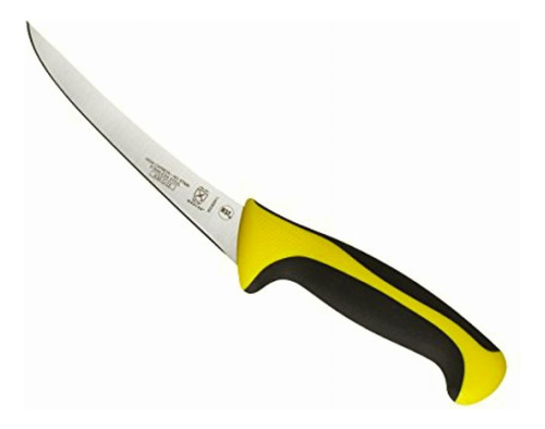 Mercer Culinary Primary4 6  Curved Boning Knife, Yellow