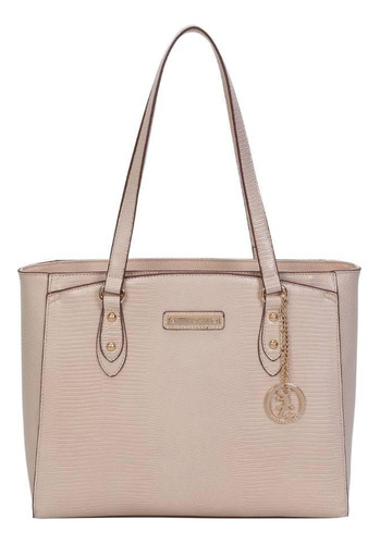 Bolsa Tote Grande Fellipe Krein Aw22 Lesar - Nude