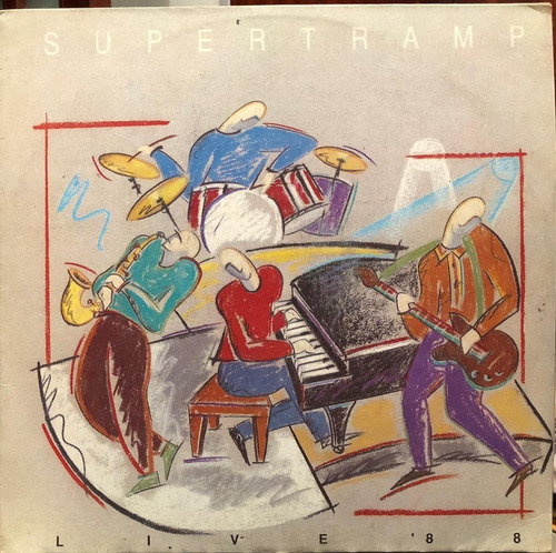Disco Lp - Supertramp / Live '88. Album (1988)