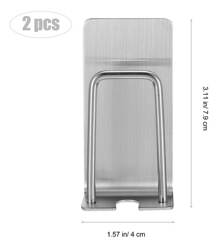 Prácticos Soportes Para Cepillos De Dientes De Acero Inoxida