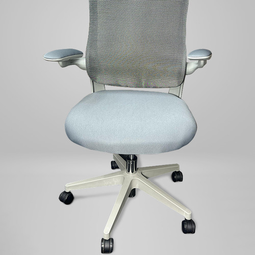 Silla Ergonomica De Oficina Ejecutiva Tela Mesh Color Gris