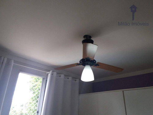 Imagem 7 de 14 de Apartamento Mobiliado Com 2 Dormitórios Sendo 1 Suíte À Venda, 50 M² Por R$ 210.000 - Spazio Splendido - Parque Vereda Dos Bandeirantes - Sorocaba/sp - Ap0610