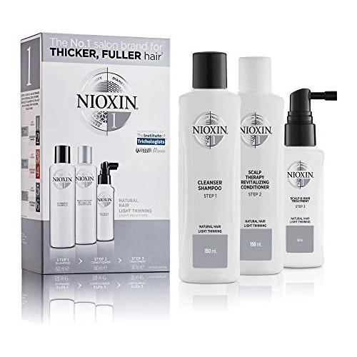 Nioxin System 1 Kit Para El Cuidado Del Cabello Para Cabello