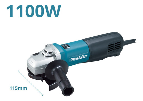 Amoladora Angular 4 1/2 1100w Industrial Makita 9564p