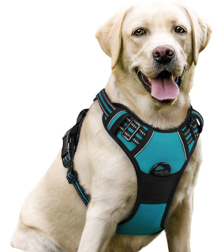 Arnés Para Perro Rabbitgoo, Ajustable, Reflectante, Talla L