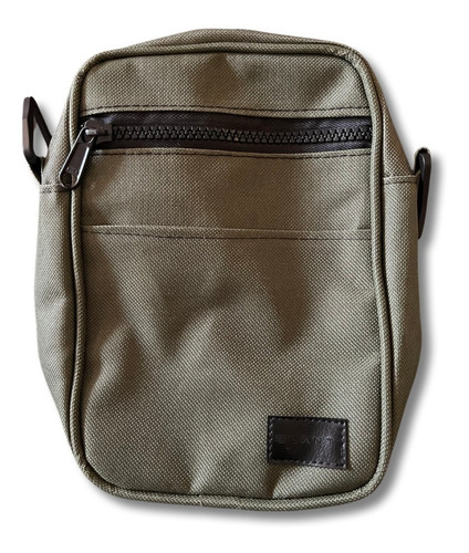 Imagen 4 de 6 de Bandolera Morral Bolso Viaje Mujer Hombre 2 Cierres Billeter