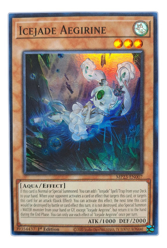 Yugi-oh! Icejade Aegirine Mp23-en007 Super