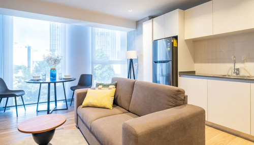 Loft En Edificio Inteligente Con Amenidades Con O Sin Muebles