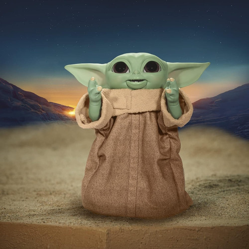 Grogu Baby Yoda Interactivo (sonidos Y Movimientos) (Usado)