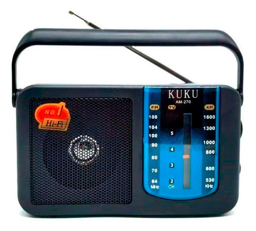 Radio De Mesa Yg-270ac Am/fm Corriente Y Pilas Ub