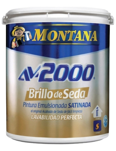 Pintura Av-2000 Brillo De Seda Blanco Ostra Galon Montana 