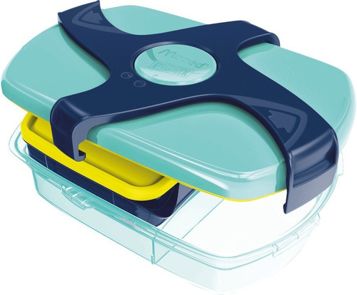 Portacomidas Maped Lunch Box Concept Blue Green Color Verde Azul