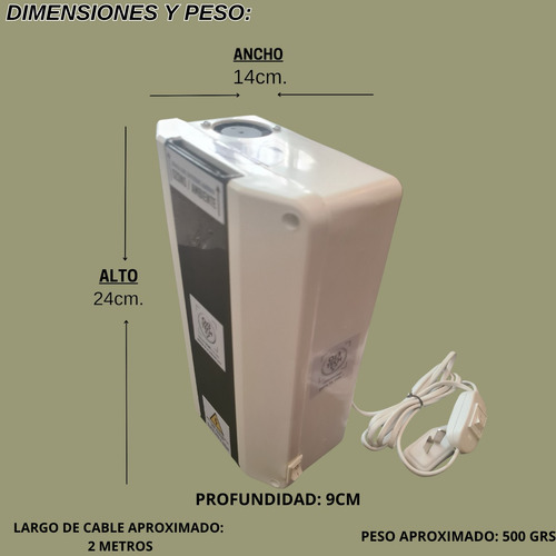Ozonizador De Ambiente Indoor Oficinas Libre De Impurezas