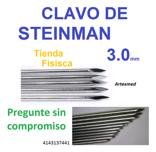 Clavo De Steinman 3.0mm