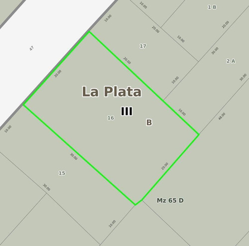 Imagen 7 de 9 de Terreno Venta 20x30 Mts - 600 Mts 2 Totales - Barrio Gambier