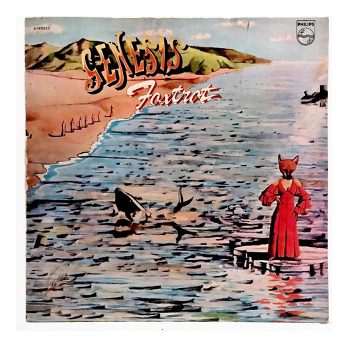 Genesis - Foxtrot - Vinilo Lp 1976 - Excelente
