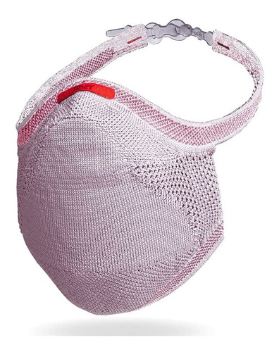 Máscara Fiber Knit De Proteção 3d Reutilizável Com Refil Cor Rosa Tamanho P