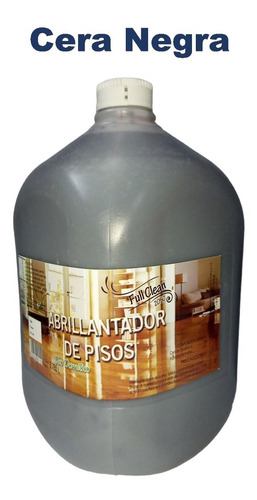 Galon De Cera Autobrillante Color Negro Full Clean