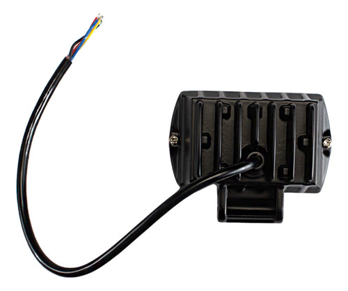Par Faro 3 Lupa Auxiliar Automotriz Bicolor Con Aro Led Cob