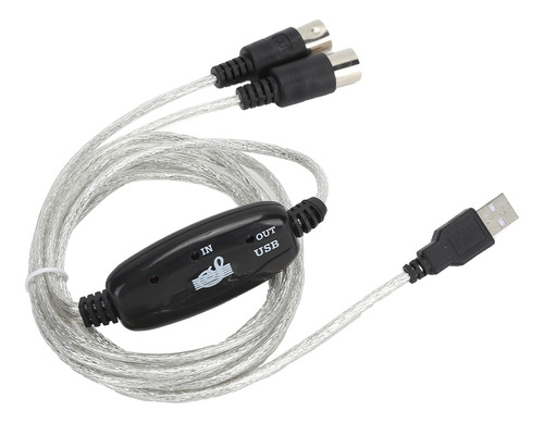 Convertidor Adaptador Usb Midi De Cable A Cable Para Xp/vist
