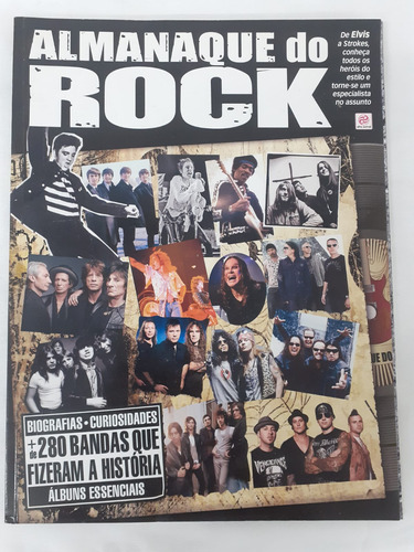 Almanaque Do Rock Revista Elvis Strokes Slipknot Oasis Green Day Korn The Cure