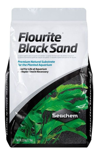 Sustrato Seachem Flourite Black Sand 3,5kg