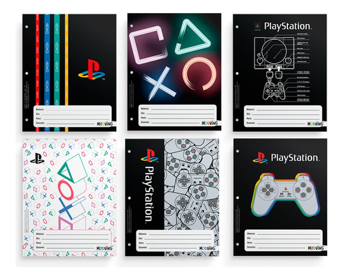 Separadores De Materias N°3 Mooving Playstation