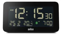 Comprar Reloj Despertador Braun Digital Bc10b Con Fecha Y Pantalla D