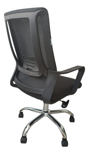Imagen 3 de 5 de Silla De Oficina Gerencial Nairobi Color Negro