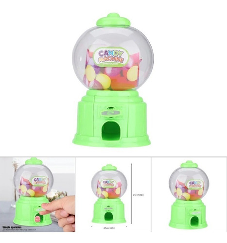 Imagen 3 de 3 de Dispensador Caramelos Mini Maquina Dulces Juego Estimulacion