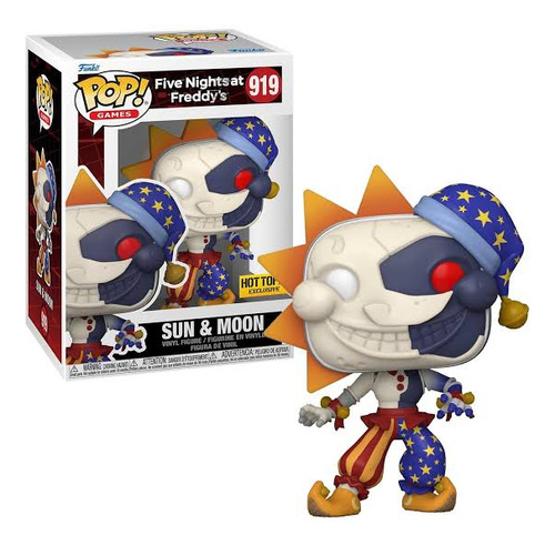Funko Pop Games Fnaf Sun & Moon 919 Five Nights At Freddys