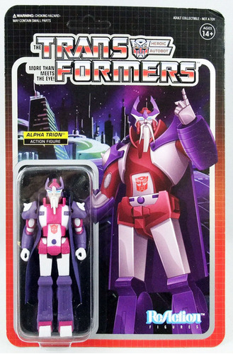 Super7 Figura Articu 10cm Transformers Alpha Trion Reaction 