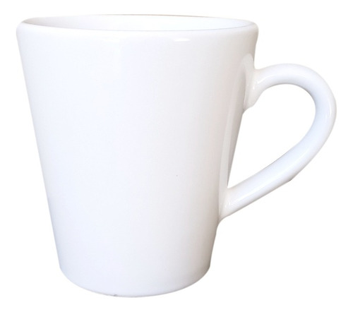 Taza Conica Cerámica Cafe Te Desayuno Asa Gota Jarro Mug-