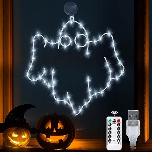 Luces De Fantasma De Halloween Ventanas, 12.6 Pulgadas ...