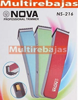 Afeitadora 3 Niveles Nova Men