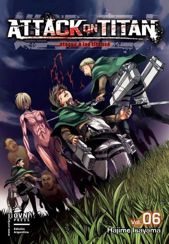 Manga Attack On Titan # 06 - Hajime Isayama