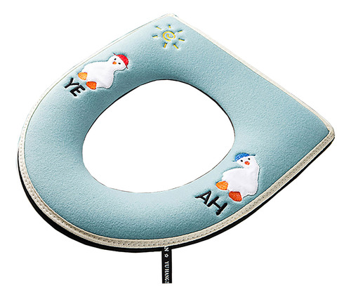 Cojín De Asiento De Inodoro Tejido, Funda De Inodoro Domésti