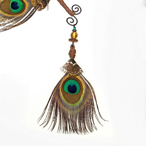 Copillis De Plumas De Pavo Real