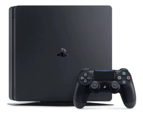 Sony PlayStation CUH-2215A 4 Slim 500gb Standard Color Negro Azabache - Excelente (Reacondicionado)