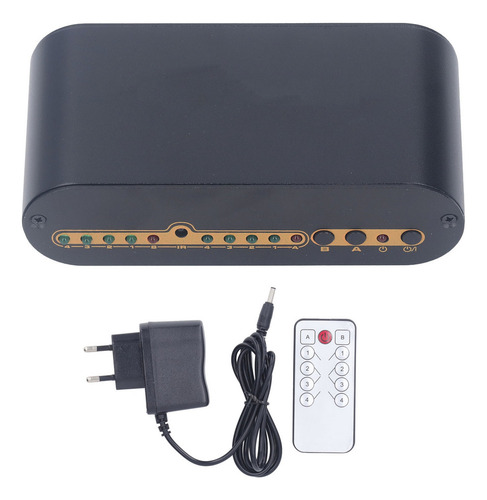 Conmutador De Sonido Óptico Digital Spdif 4x2, 4 Entradas Y