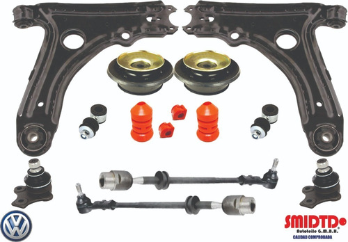 Kit Bases Horquilla Varillas Estandar Goma Vw Golf A2 1.8l