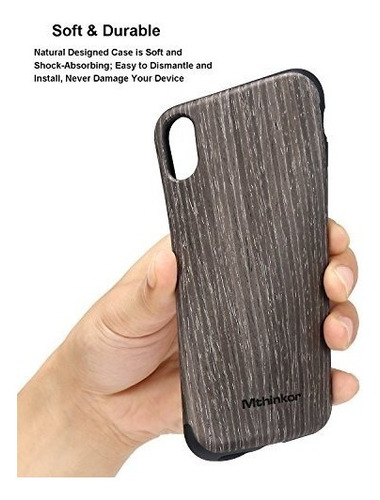 Forro Funda iPhone X Con Protector De Pantalla Mthinkor