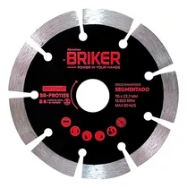 Comprar Pack X5 Disco Diamantado Pro Segmentado 4 1\u002F2  Briker
