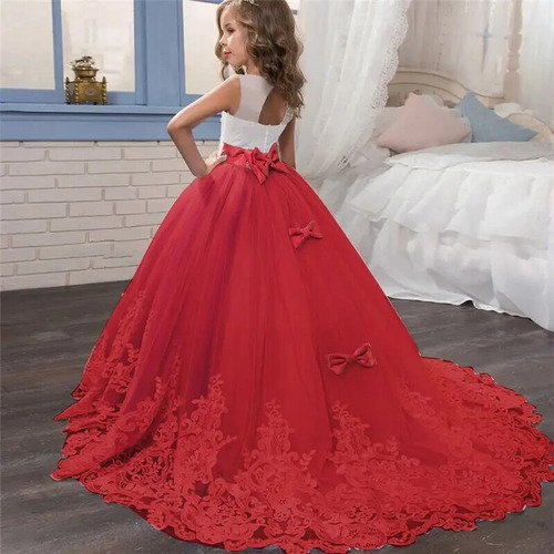 Boda, Dama De Honor, Vestidos Para Niños, Cumpleaños, Prínci