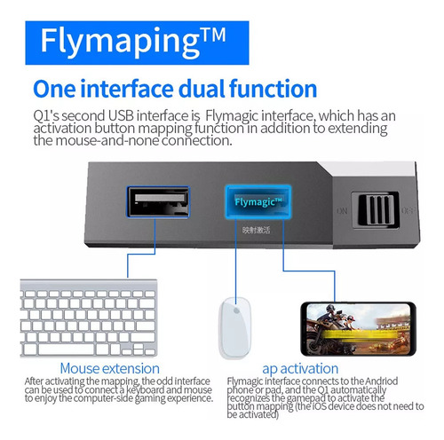 Hyt. Versão Global: Conversor De Teclado E Mouse Fdg