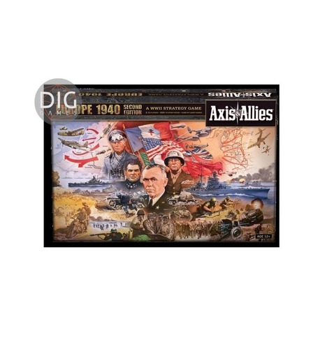 Axis & Allies Europe 1940 2nd Edition Juego De Mesa Ingles