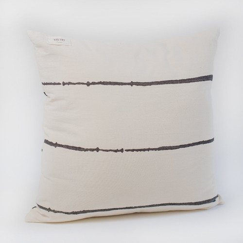 Imagen 2 de 6 de Almohadón 40x40 40x40 Decorativo Sillon Cama Tusor Milán