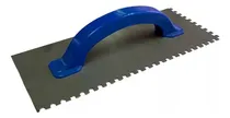 Comprar Llana Dentada Metálica 125x300 Mm Dientes 6x6 Mm Reforzada