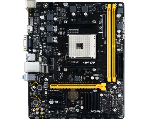 Placa Mae Am4 Biostar A320mh Pro Amd Ryzen Ddr4