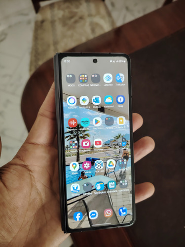 Samsung Galaxy Z Fold5 5g Sim 256 Gb Phantom Black 12 Gb Ram (Usado)